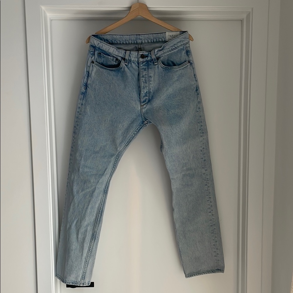 Men's Light Blue Rag & Bone jeans